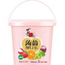 88VIP：喜之郎 蒟蒻果汁果冻桶 520g/桶 20g*26包12.21元包邮+99淘金币