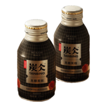 农夫山泉 炭仌咖啡 无糖黑咖 即饮咖啡铝罐270ml*15瓶 纸箱装