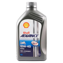 概率券、PLUS会员：Shell 壳牌 爱德王子 10W-40 四冲程摩托车机油 1L 新加坡原装进口