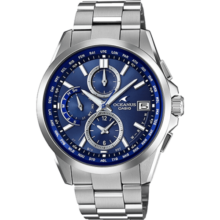 卡西欧（CASIO）男士手表OCEANUS海神T2600系列蓝宝石钛合金太阳能电波商务腕表 OCW-T2600-2A3JF 42.8mm