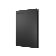 东芝（TOSHIBA）2TB 移动硬盘机械 Slim系列 USB3.2 Gen 1 2.5英寸 黑色 兼容Mac 金属超薄 密码保护 轻松备份