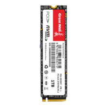 plus:长城 1TB SSD固态硬盘 M.2接口 NVMe协议 TLC颗粒PCIe 3.0x4 GW300T系列