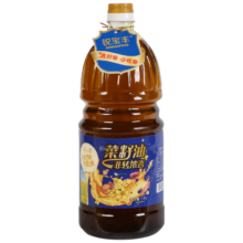 三人团：锐宝丰 压榨浓香菜籽油1.8L 非转基因菜籽古法压榨食用油14.9元包邮