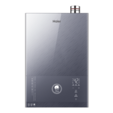 海尔（Haier）燃气热水器16升零冷水天然气超一级能效恒温双增压家用冷凝式APP智能META 16L 【META】一级能效