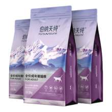 再降价、百亿补贴、PLUS会员：伯纳天纯 金枪鱼蔓越莓成猫粮 6kg 赠250g