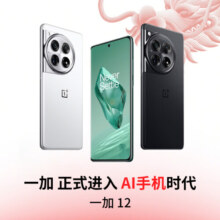 一加手机 一加12 12GB+256GB 岩黑 哈苏全焦段超光影影像 第三代高通骁龙8旗舰芯片 OPPO AI 5G手机4299元