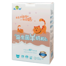 益动宠物猫咪新生幼猫英短蓝白加菲蓝猫全阶段益生菌低脂低敏母乳配方羊奶粉240g/24袋