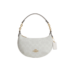 COACH 【蔻驰】Payton21老花单肩新月包迷你CM273