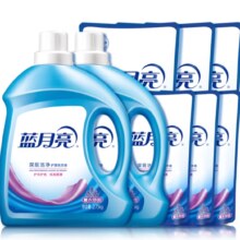 京东百亿补贴：蓝月亮 深层洁净洗衣液 2.75kg*2+1kg*3袋+500g*3袋 共20斤