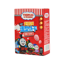 需首单：小火车（THOMAS & FRIENDS）无麸质营养零食饼干 草莓味80g