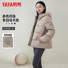 京东百亿补贴：YAYA 鸭鸭羽绒服 女子短款羽绒服 DYP86B0070