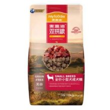 Myfoodie 麦富迪 无谷牛肉双拼 低敏配方小型成犬粮 20斤 送鸡肉干100g