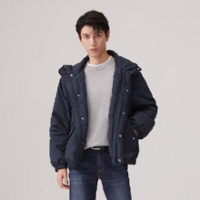 闭眼买、双11狂欢、PLUS会员：Levi's 李维斯 户外御寒羽绒服 情侣款 颜色任选