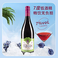 TONHWA 通化葡萄酒 爽口山葡萄加气露酒 720ml￥16.55 2.4折