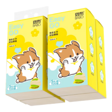 闭眼买、plus会员：斑布 挂式抽纸920张*4提