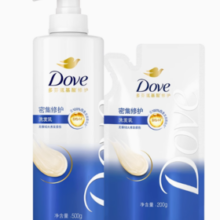 Dove 多芬 密集修护仿生氨基酸洗发水500g+200g