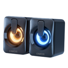 plus会员：enkor 恩科 mini2 居家 多媒体音箱 黑色