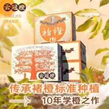 云冠橙一级果 5斤褚橙礼盒装28.9元（需领券）