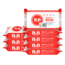 保宁（B&B）韩国进口高纯度皂粉bb皂尿布皂婴儿洗衣皂儿童洗衣皂 洋槐洗衣皂200g*8