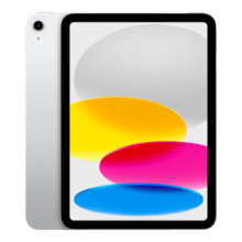 Apple/苹果 iPad(第 10 代)10.9英寸平板电脑 2022年款(256GB WLAN版/学习办公娱乐/MPQ83CH/A)银色