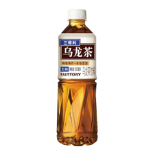 三得利（Suntory） 乌龙茶饮料 茶味甘醇 500ml*15瓶  整箱装【无糖低糖2口味可选】 无糖