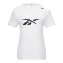 Reebok锐步官方女子TEE经典LOGO款简约运动休闲百搭圆领短袖T恤