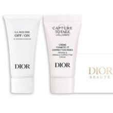京东试用、需入会：迪奥(DIOR) 洁面5ml+面霜5ml 返20回购券