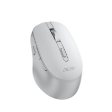PLUS会员：宏碁（acer）鼠标 无线蓝牙双模鼠标 type-c充电 便携办公鼠标 人体工程学设计 灰色 M155