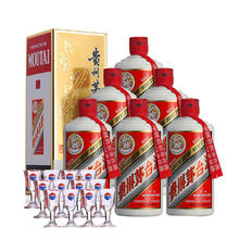 MOUTAI 茅台 贵州茅台酒 茅台飞天 43度 酱香型白酒婚宴送礼 43度 500mL 6瓶 （原箱原封）