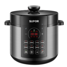 苏泊尔（SUPOR）电压力锅6L大容量电高压锅双胆家用压力锅 多功能智能压力电饭煲电饭锅 煮粥锅 6L