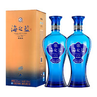 YANGHE 洋河 海之蓝 42%vol 浓香型白酒 520ml*2瓶￥217.05 4.2折 比上一次爆料降低 ￥9.95