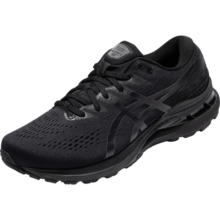 亚瑟士ASICS男鞋跑鞋稳定宽楦运动鞋跑步鞋 GEL-KAYANO 28（2E） 黑色/灰色 42