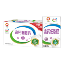 plus：伊利 高钙低脂牛奶整箱 250ml*21盒 加25%钙*2件