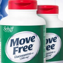 双11狂欢、PLUS：Move Free益节氨糖软骨素钙片80粒*2 *2件