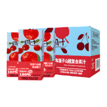 88VIP：阔叶车厘子山楂果汁250ml×10盒