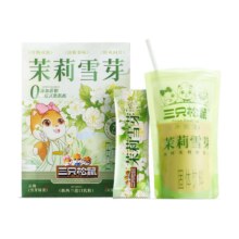 三只松鼠 茉莉雪芽奶茶154g/7袋*2件