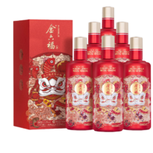 PLUS会员、需凑单：金六福 喜悦佳酿 50.8度 500ml*6 整箱装