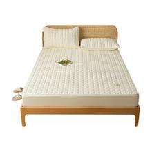 MUJI 無印良品 MCKK-FQJF1 防水抗菌大豆夹棉床笠罩 2024新款 90X190cm 米白