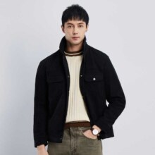 10点：i.t GIXX 男装 秋冬季百搭灯芯绒商务夹克