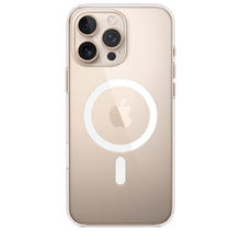 百亿补贴：Apple 苹果 iPhone16 Pro Max手机壳透明MagSafe硅胶保护套磁吸透明