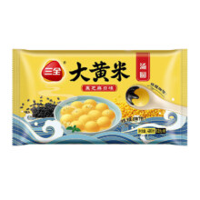 PLUS会员:三全 大黄米黑芝麻汤圆400g 任选4件