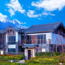 特惠2晚丽江地中海棠岸度假酒店旅游玉龙雪山千古情泸沽湖景点