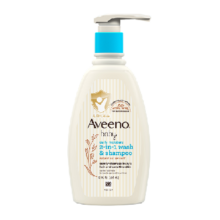 88VIP：Aveeno 艾惟诺 宝宝洗发沐浴二合一 354ml