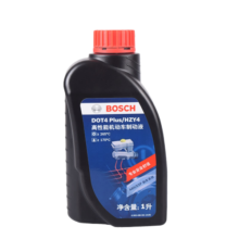 博世（BOSCH）DOT4 plus升级型刹车油 汽车制动液/离合器油 通用型1L装 DOT4 plus通用型1升装60元 (券后省5)