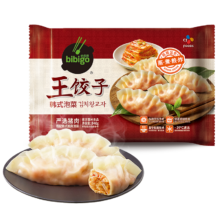 PLUS会员：必品阁（bibigo）王饺子 韩式泡菜840g*3件