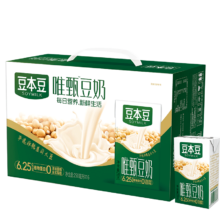 双11狂欢、plus会员、80%概率卷:豆本豆 唯甄豆奶 250ml*16盒整箱
