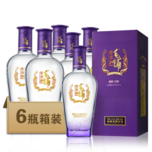 劲牌毛铺苦荞酒 紫荞 42度高度露酒 节日送礼送长辈 42度 500mL 6瓶 整箱装1608元