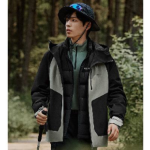 再降价、PLUS会员：BOSIDENG 波司登 户外三合一 工装鹅绒服 B30132460