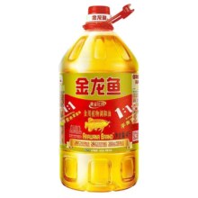 金龙鱼 黄金比例 调和油4L 食用植物36.9元