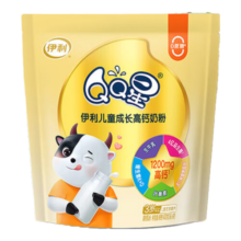 伊利学生奶粉 QQ星儿童成长 高钙400g袋装0蔗糖 多维生素营养16*25g